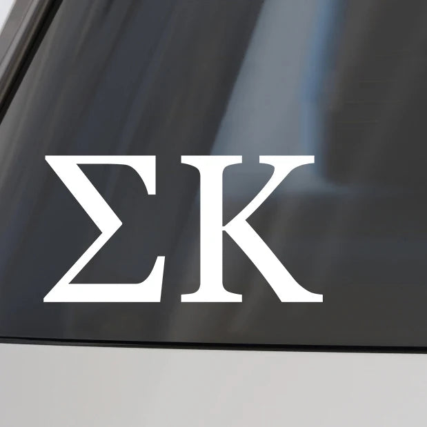 Sorority Car Decal