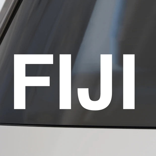 Fraternity Car Decal