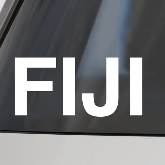 Fraternity Car Decal
