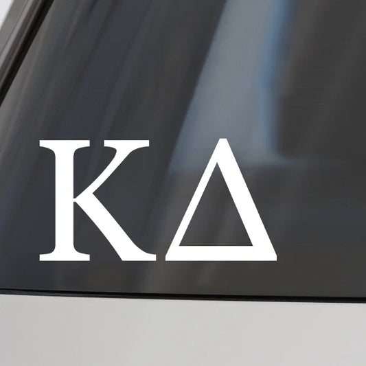 Sorority Car Decal
