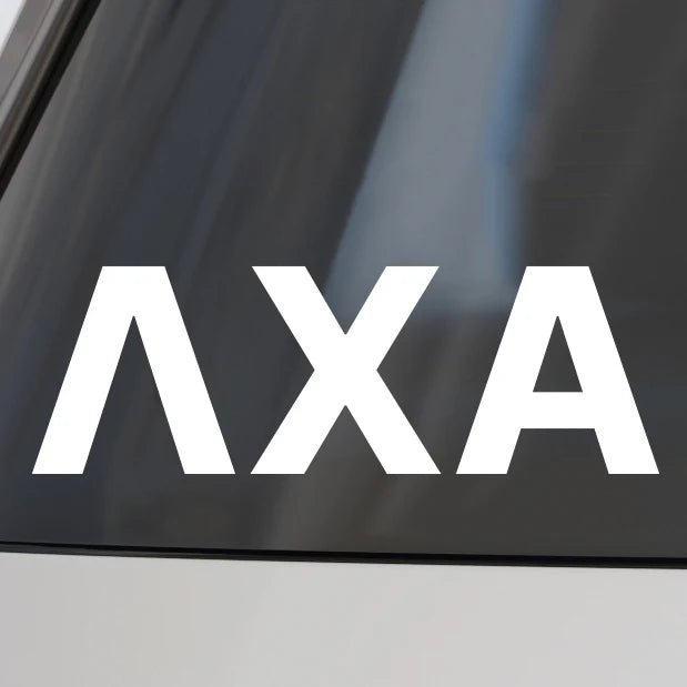 Fraternity Car Decal