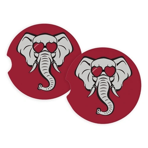 Elephant Pride Car Coasters