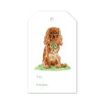 Cavalier Gift Tags Set - Ruby