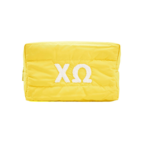Sorority Puff Makeup Bag