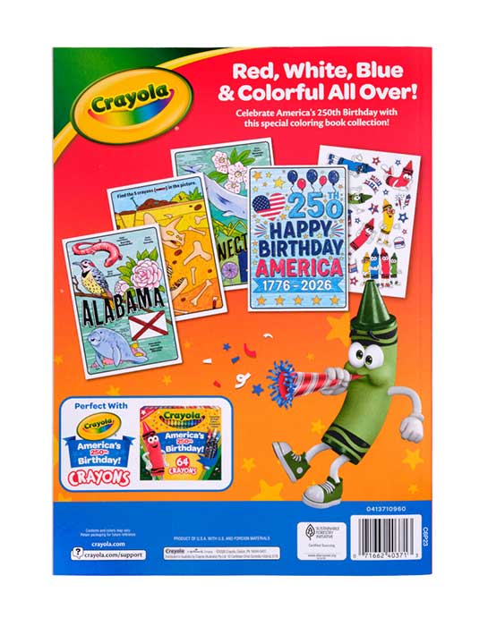 Coloring Book - America's 250th Birthday