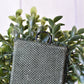 27" Boxwood Cross Door Hanger