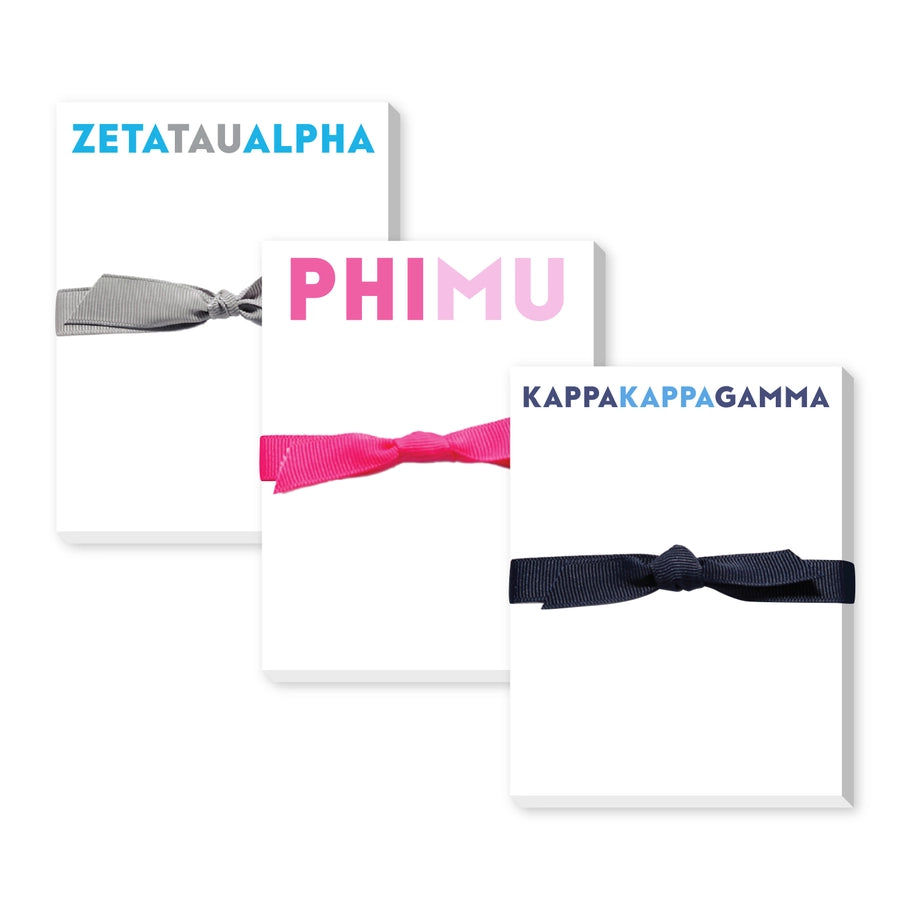 Sorority Bright Mini Notepad