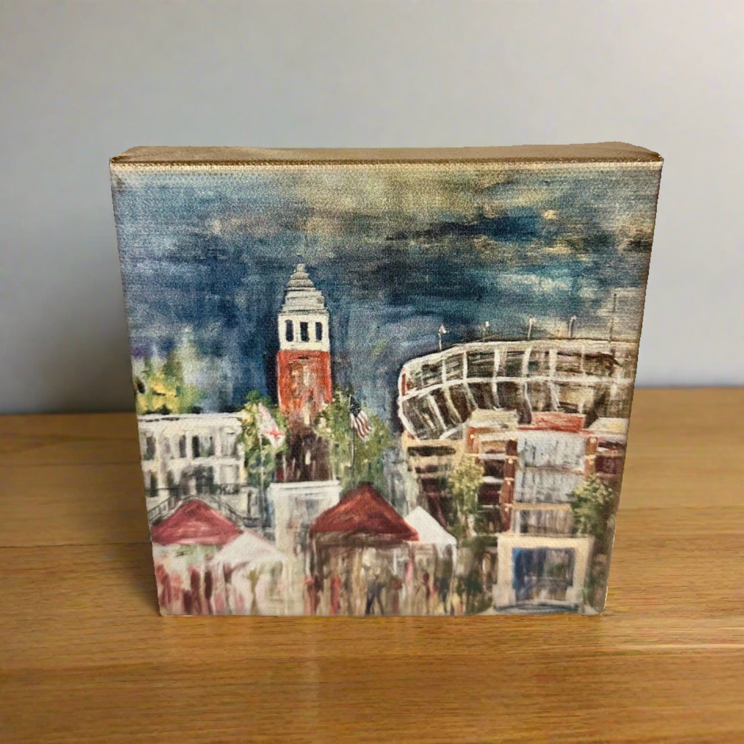 Dynasty / Alabama - 6x6" Painting