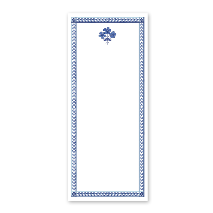 Bombay Blue Skinny Notepad by Dogwood Hill