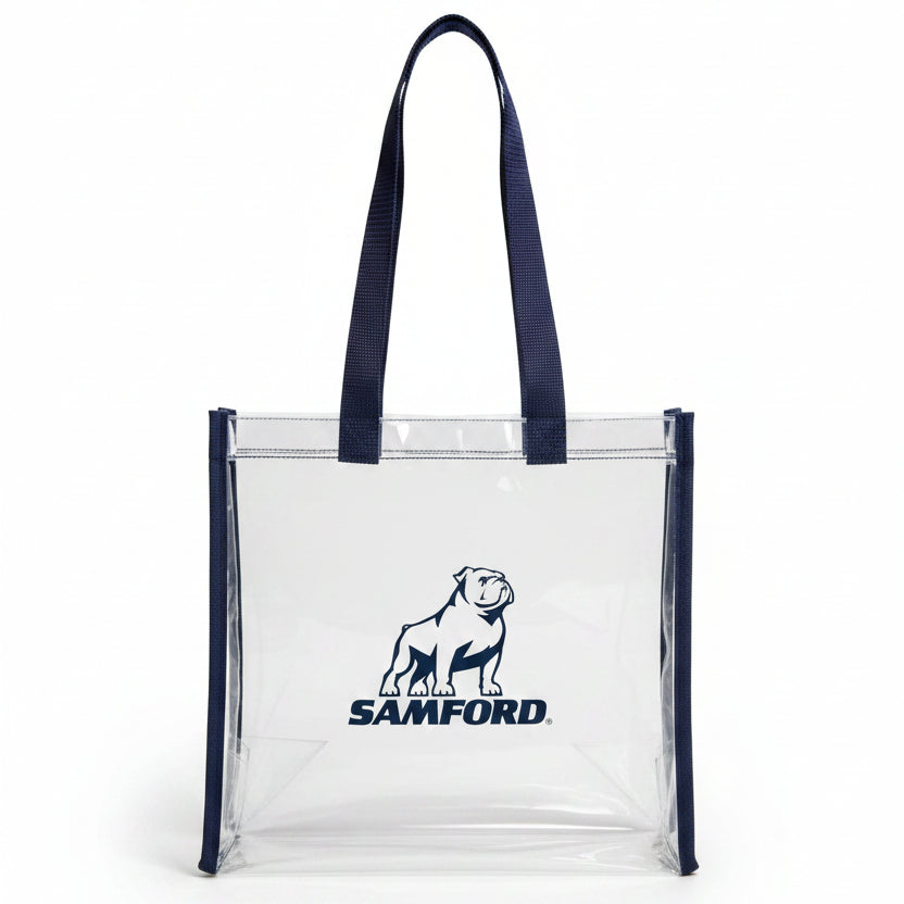Samford Clear Stadium Tote by Desden