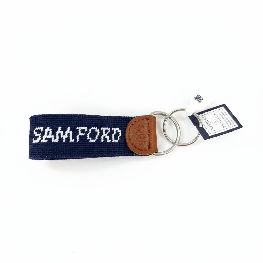 Samford Needlepoint Key Fob