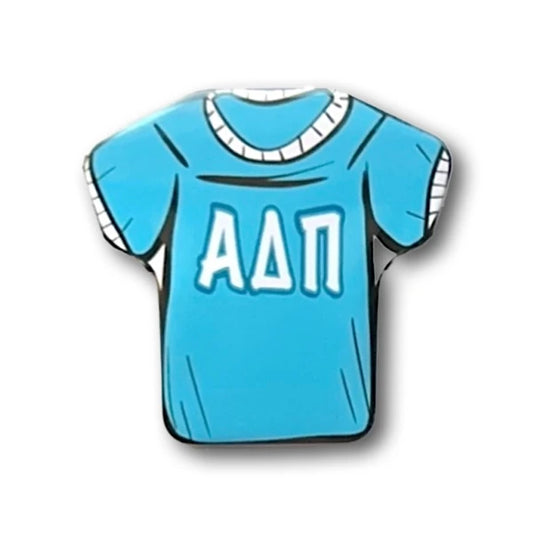 Letter Jersey Sorority Button
