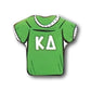 Letter Jersey Sorority Button