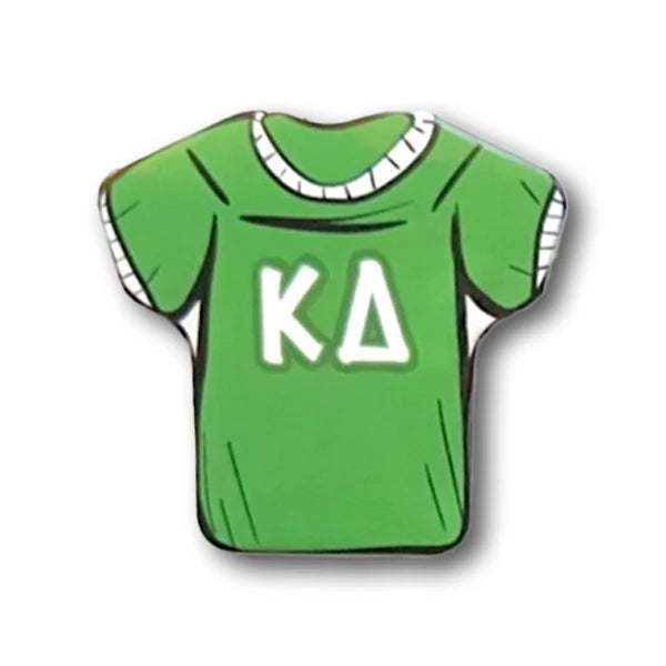 Letter Jersey Sorority Button