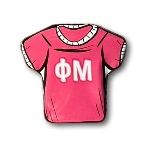 Letter Jersey Sorority Button