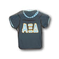 Letter Jersey Sorority Button