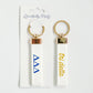 Sorority Embroidered Keychain