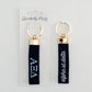 Sorority Embroidered Keychain