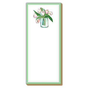 Lauren Dunn Luxe Pad - Green Tulips