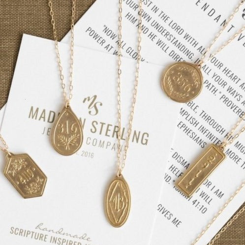 Madison Sterling Original Pendant Necklace