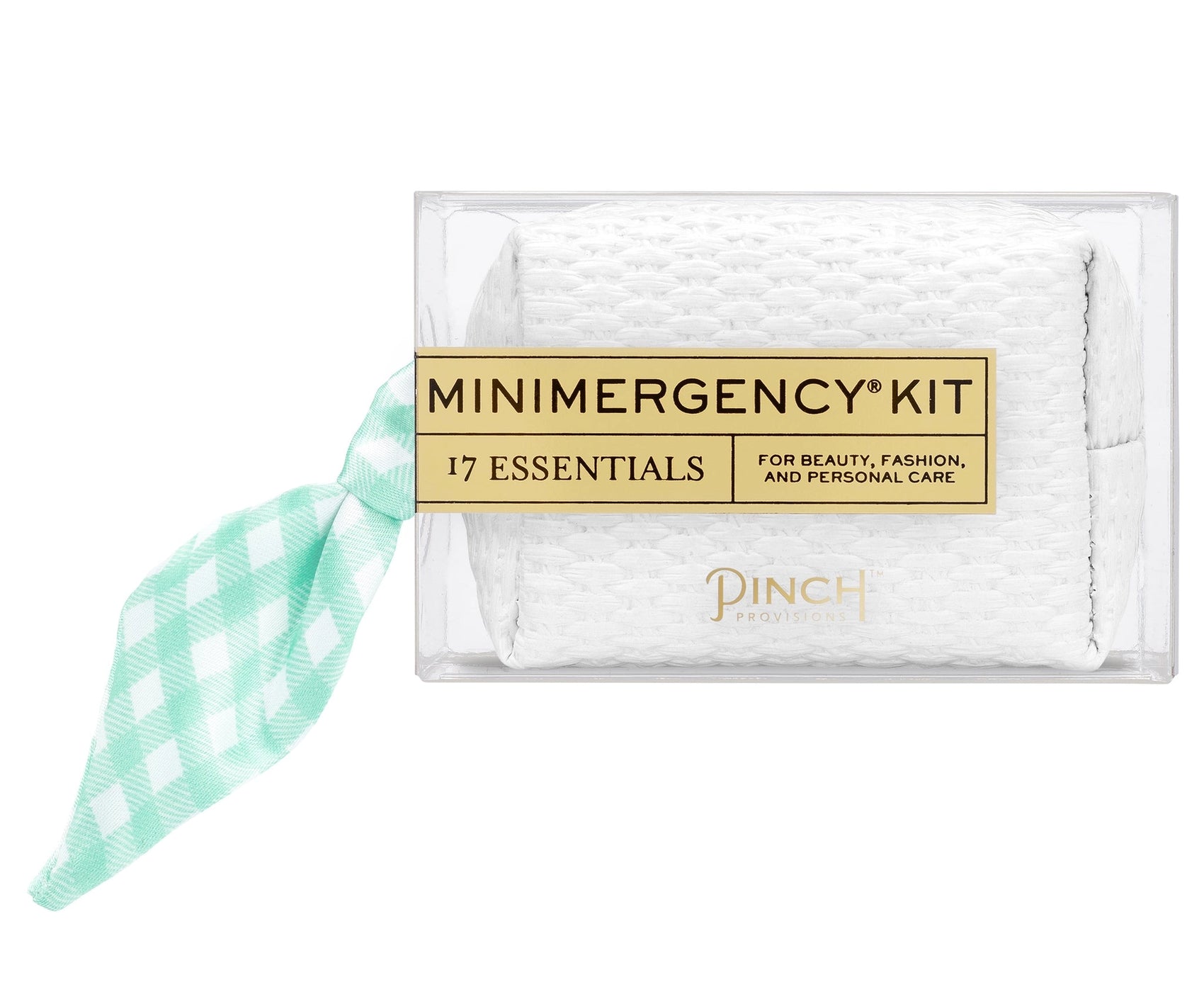 Minimergency Care Kit - Gingham Scarf