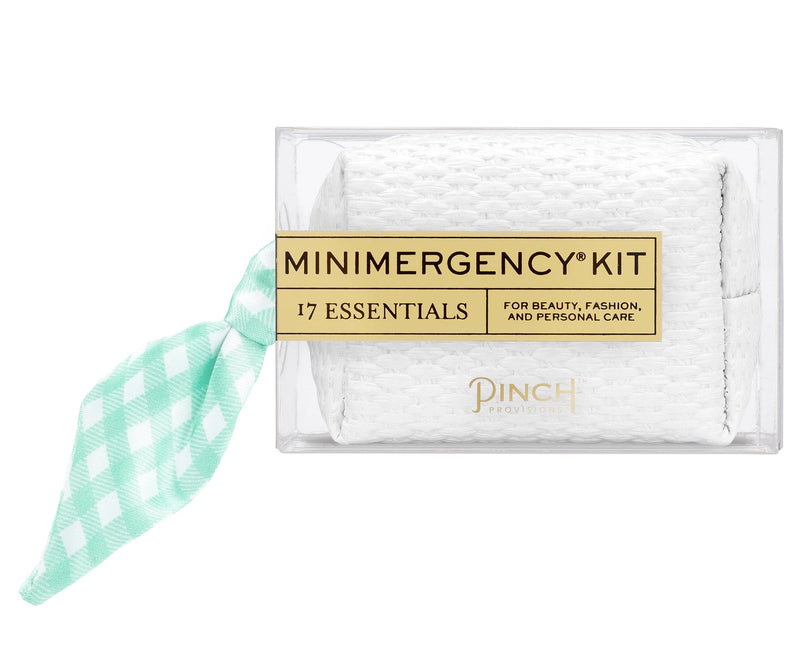 Minimergency Care Kit - Gingham Scarf