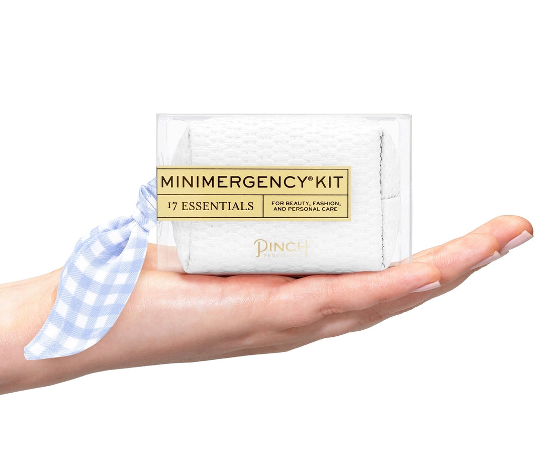 Minimergency Care Kit - Gingham Scarf