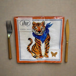 Cocktail Napkin - Blue Tiger