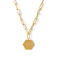 Paperclip Necklace with Sorority Pendant