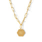 Paperclip Necklace with Sorority Pendant