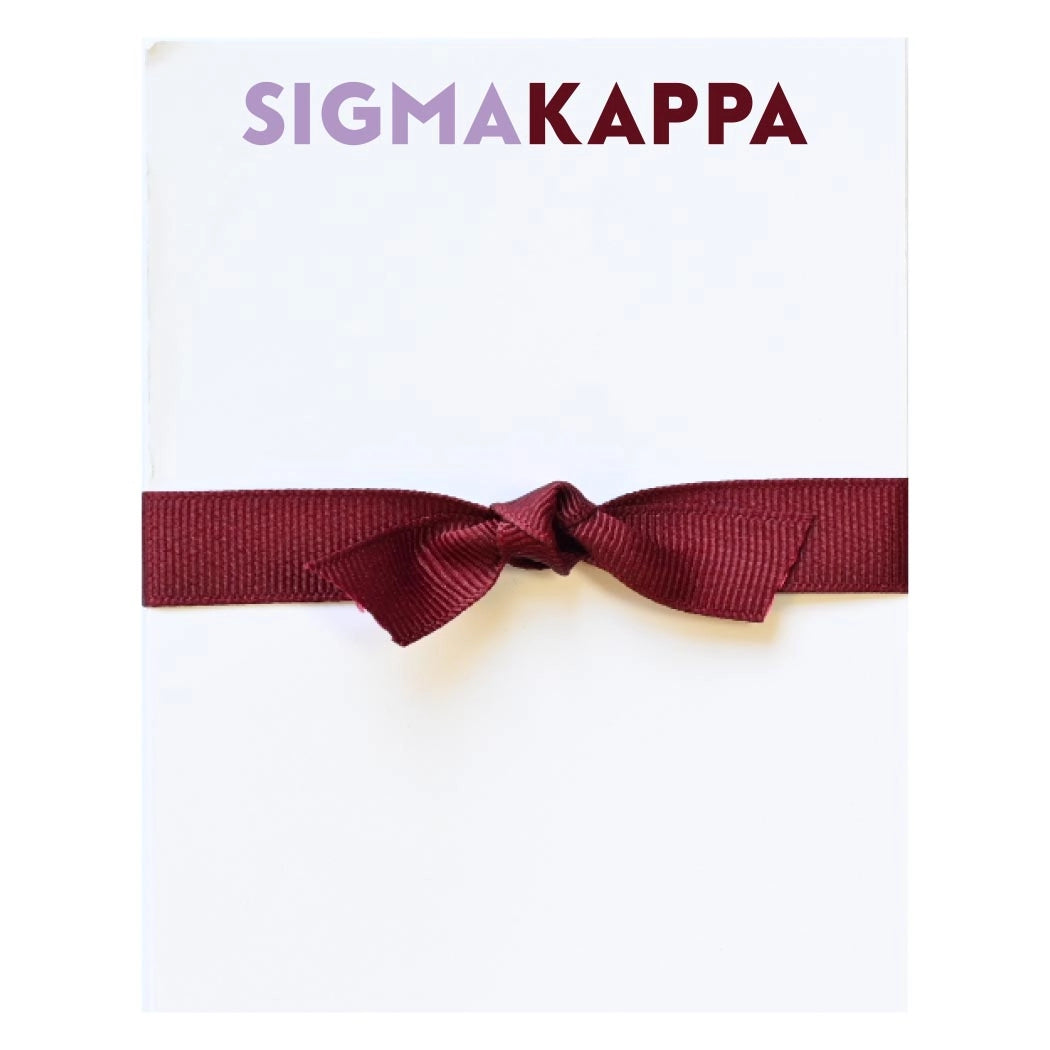 Sorority Bright Mini Notepad