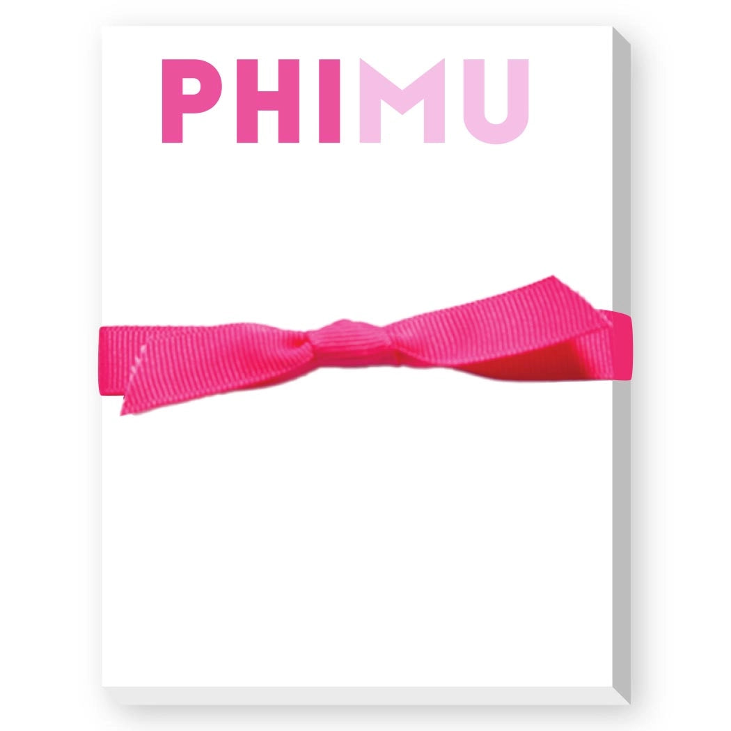 Sorority Bright Mini Notepad