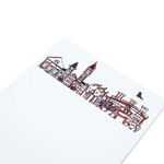 Auburn Campus Skyline Notepad