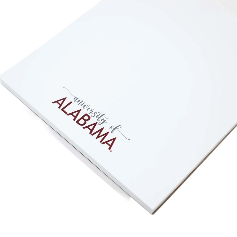 Alabama Campus Skyline Notepad