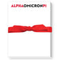 Sorority Bright Mini Notepad
