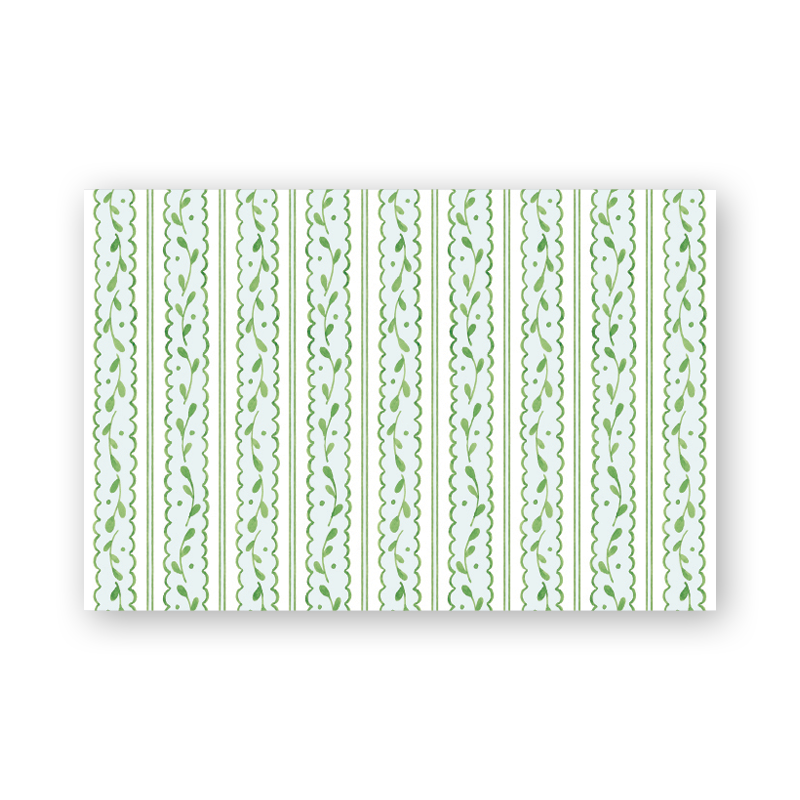 Sprig & Scallop Placemats by Dogwood Hill