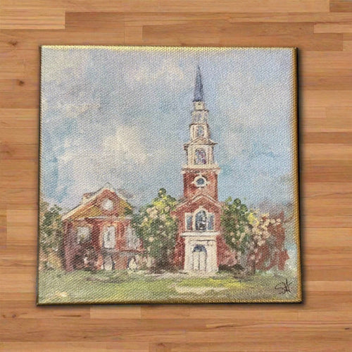 Samford Reid Chapel - 6x6" Painting