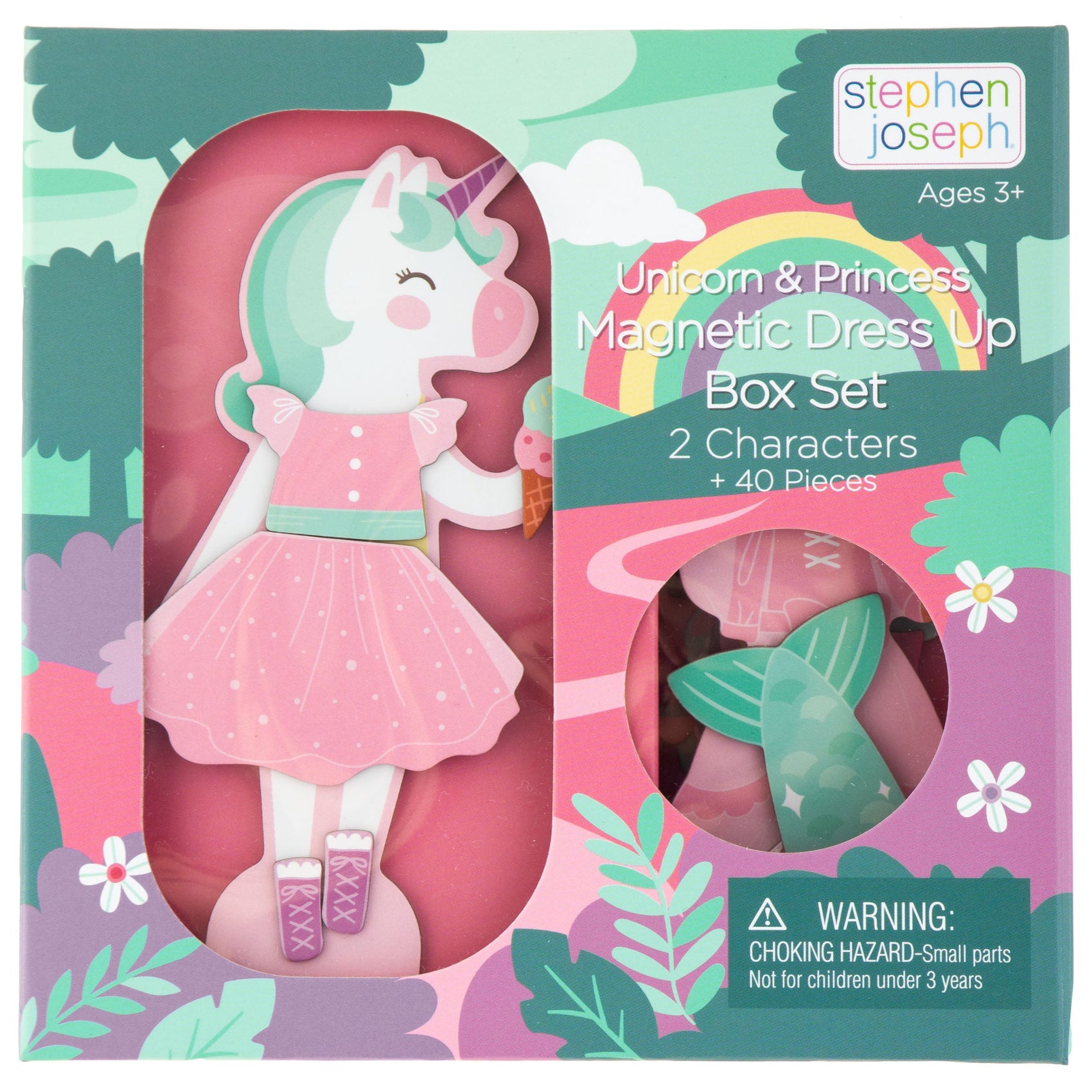 Unicorn & Princess Magnetic Dress Up Set