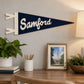 Samford Felt 25" Banner