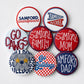 Samford 3" Button