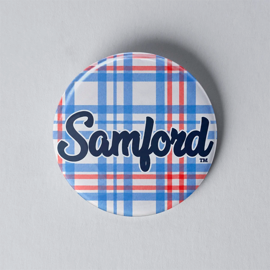 Samford 3" Button