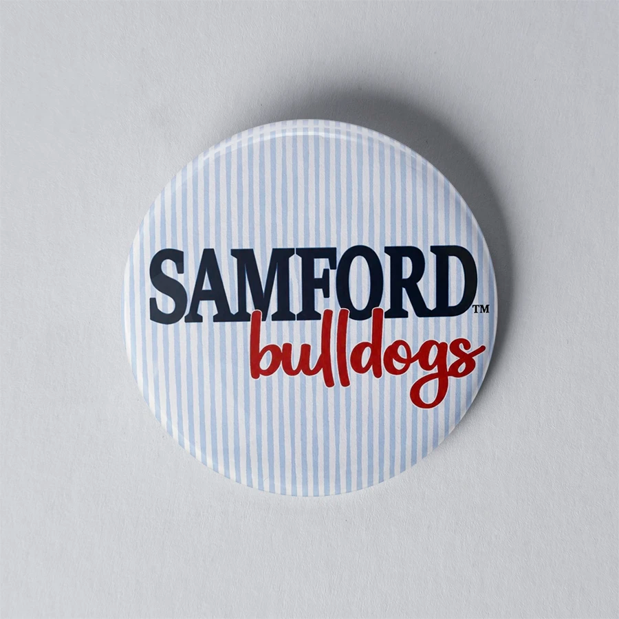 Samford 3" Button