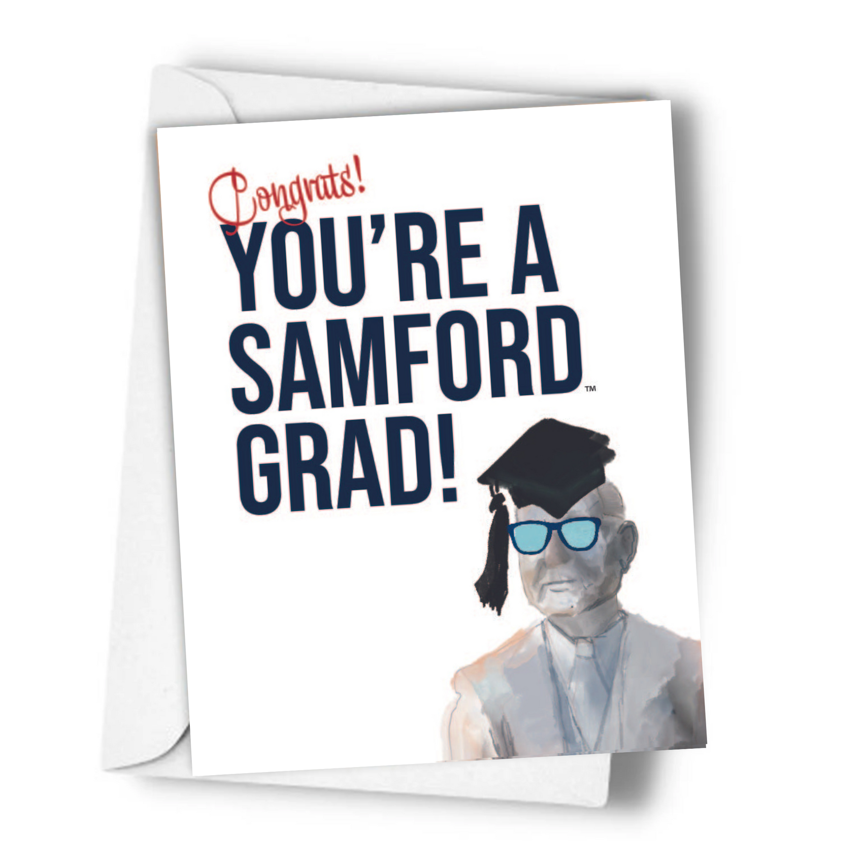 Greeting Card - You're a Samford Grad by Hey Y'all Party