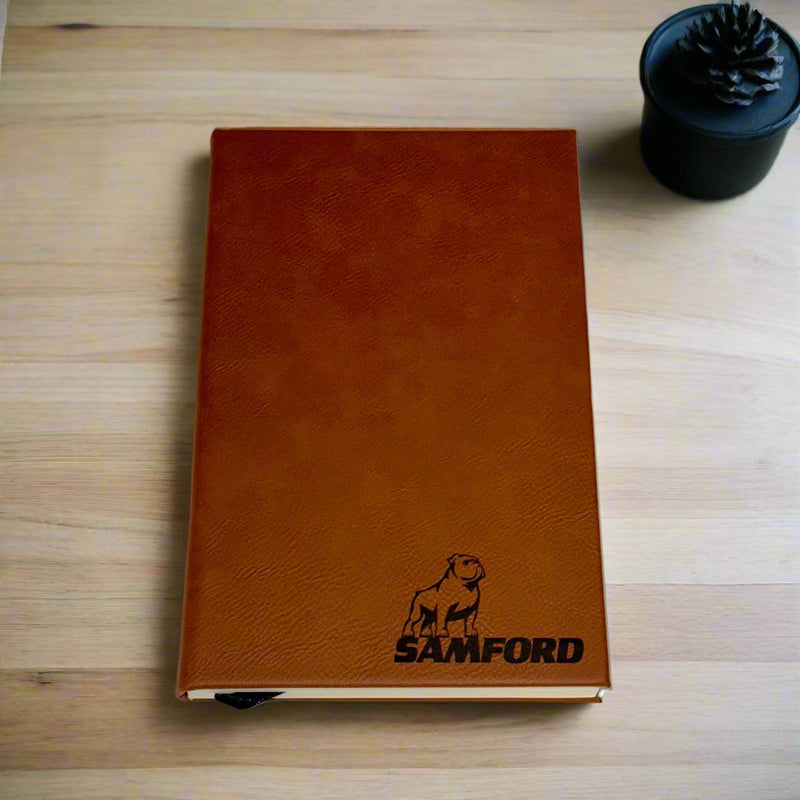 Engraved Samford Logo Journal