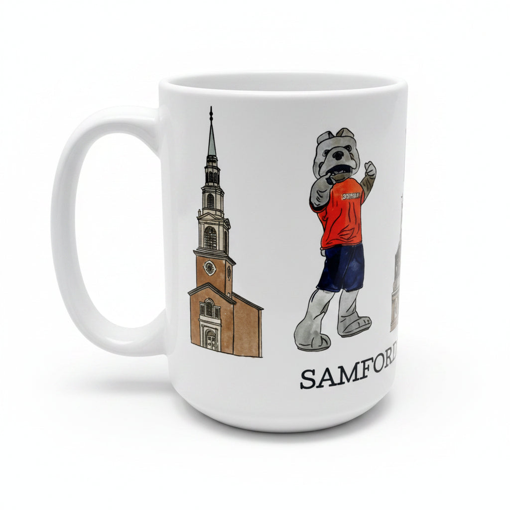 Samford University Mug 15oz, ceramic by Printed Mint