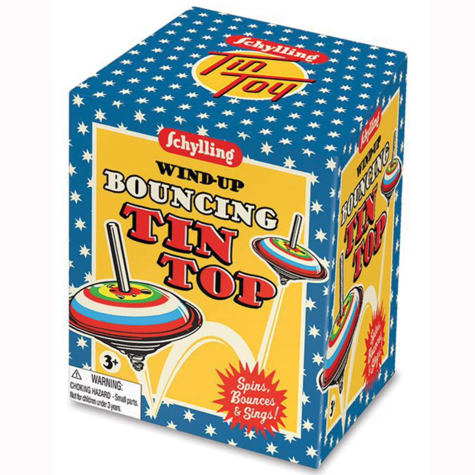 Bouncing Tin Top