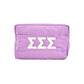 Sorority Puff Makeup Bag