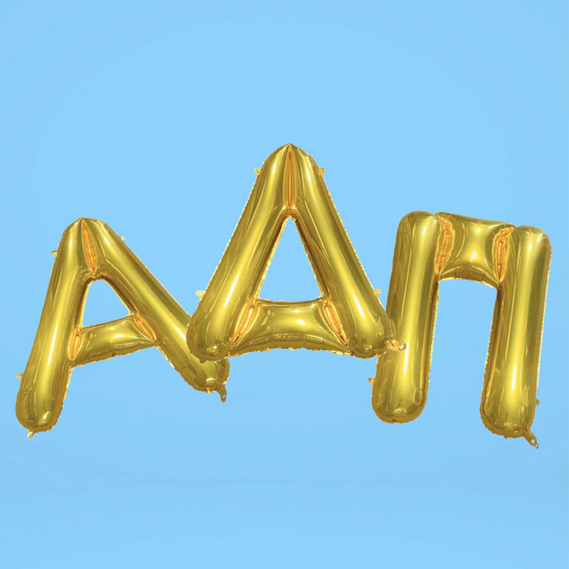 Sorority Balloon Set - Gold