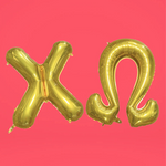 Sorority Balloon Set - Gold