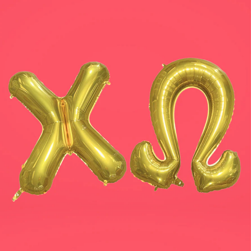 Sorority Balloon Set - Gold